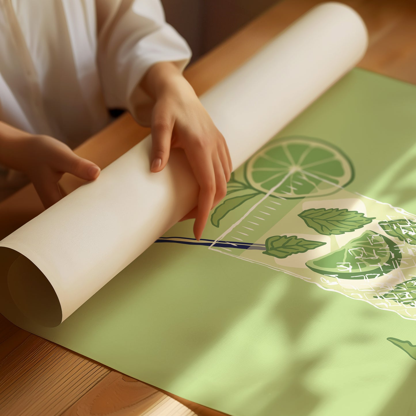 Mojito Essence Canvas