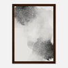 Dark wood frame
