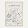 Wood frame