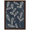 Dark wood frame