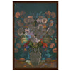 Dark wood frame