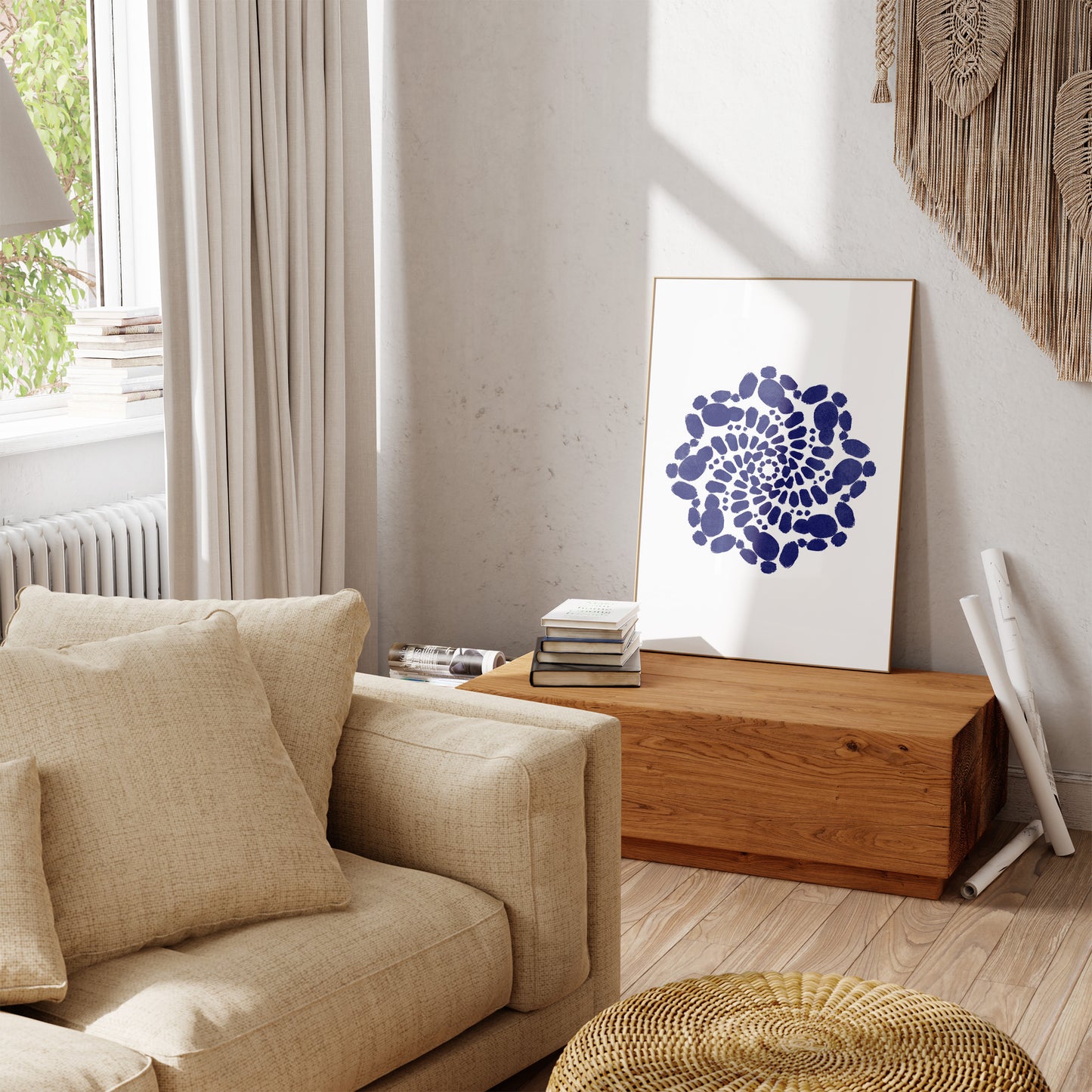 Hypnotic Wave Spiral