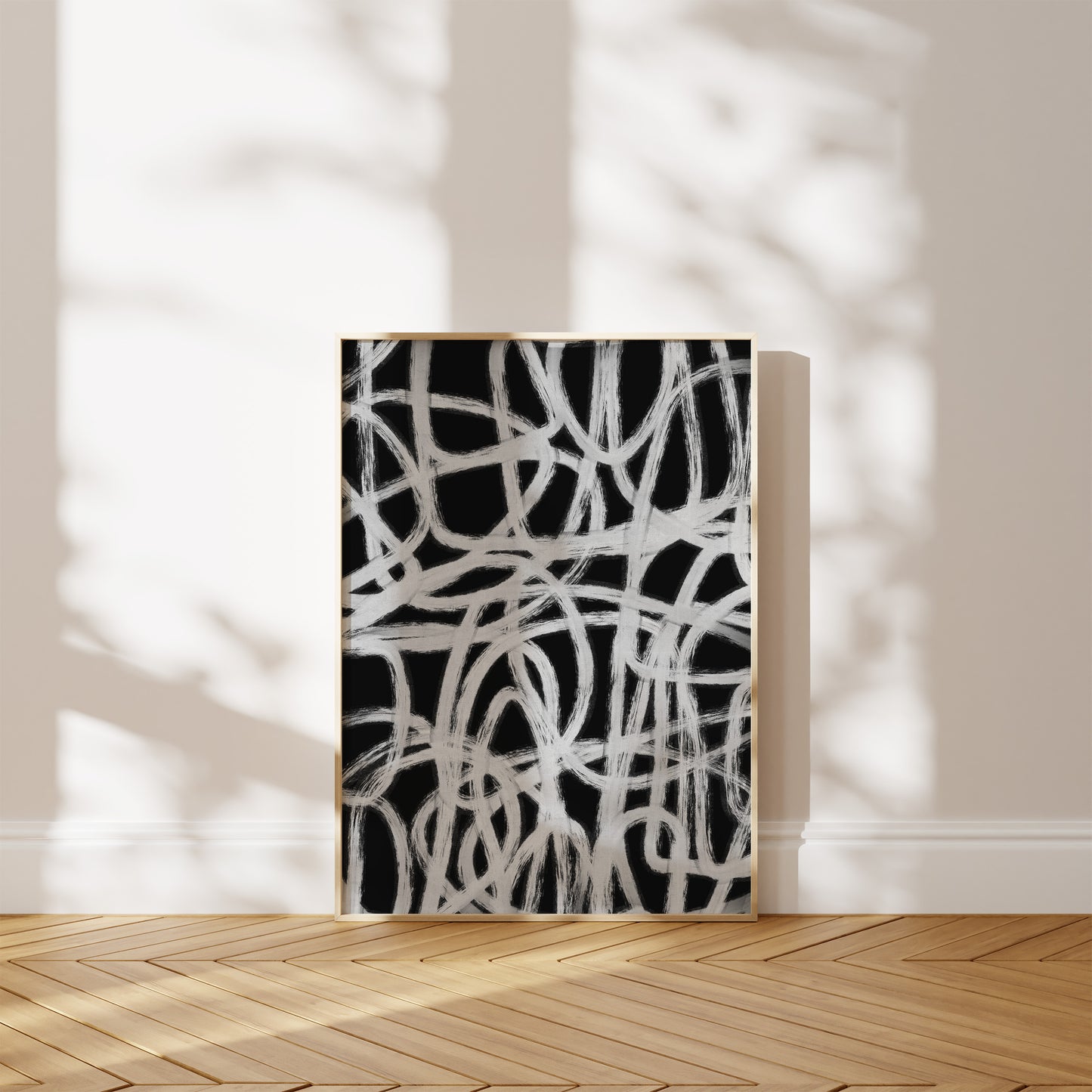 White Lines on Black