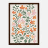 Dark wood frame