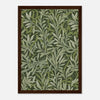 Dark wood frame