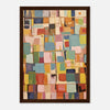 Dark wood frame