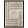 Dark wood frame