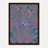 Dark wood frame