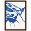 Dark wood frame