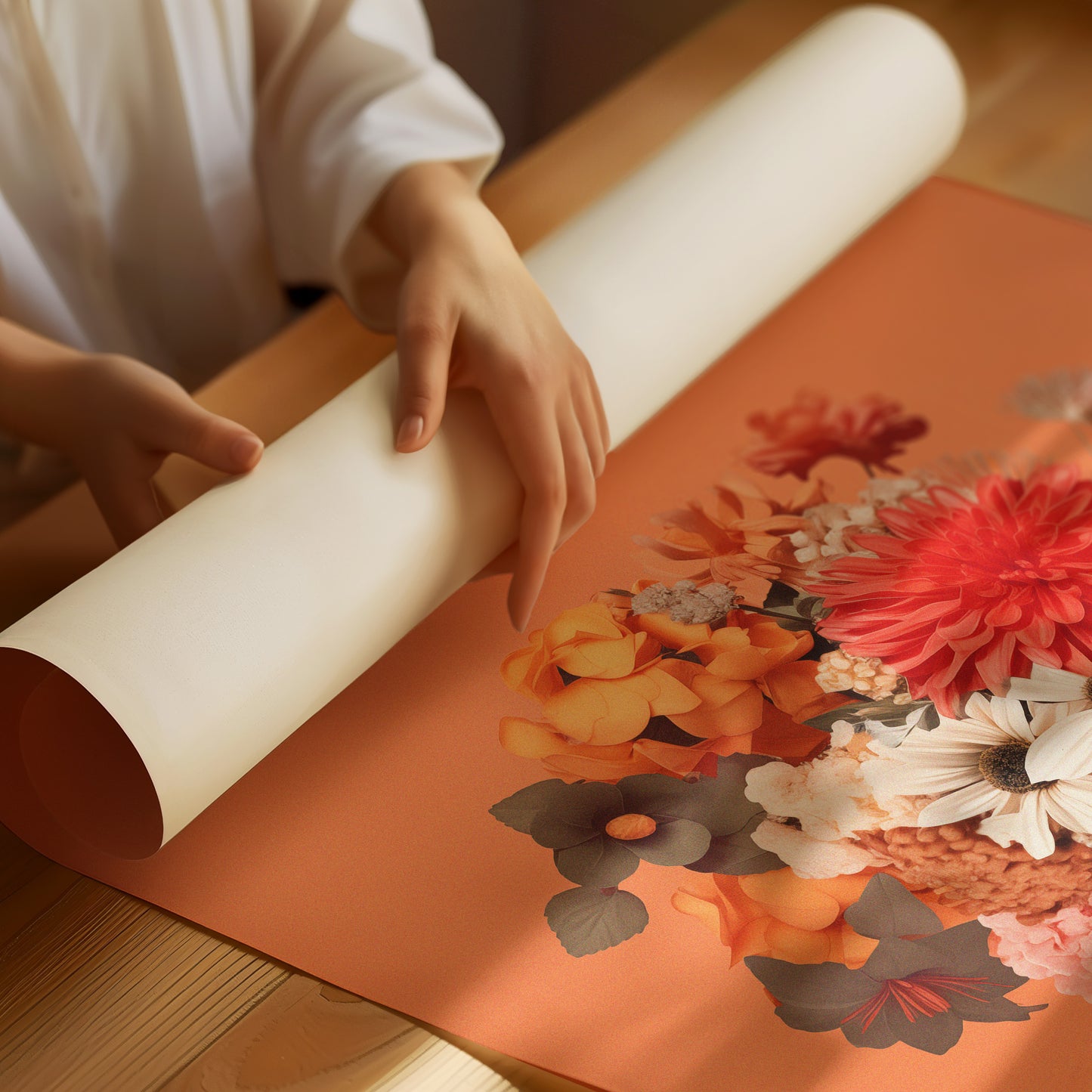 Flowered Woman